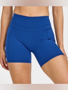 Oner Active Royal Blue High-Waist Athletic Shorts